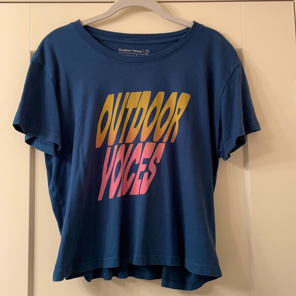 Outdoor Voices crop tee